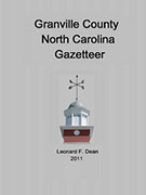 Granville County Gazetteer