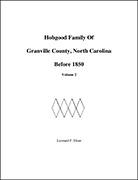 Hobgood Family Vol-2